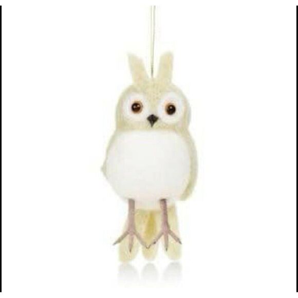Bloomingdale's Wool Owl Christmas Tree Ornament - Picture 1 of 1